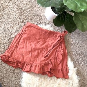 Shein coral skort